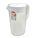 Rubbermaid Clear, 1 Gallon Classic Pitcher With White lid