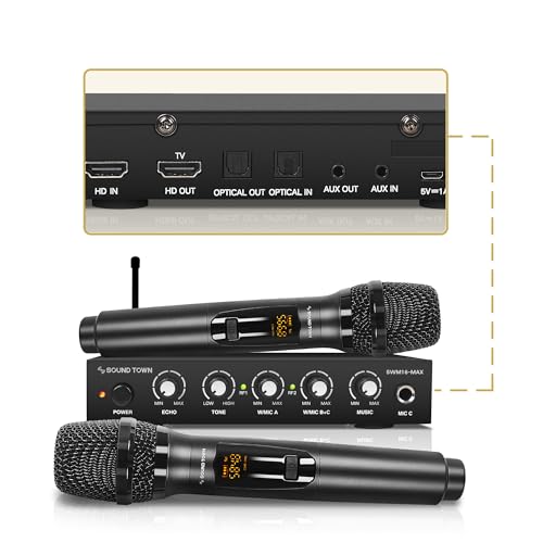Sound Town Wireless Karaoke Mixer System