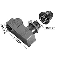 Grillkid SG02 Spark Generator Replacement for Select Gas Grill Models by Charbroil, Grillmate and Others, 2 Male Spade Connector Outlets