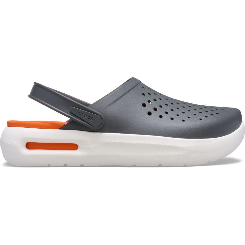 Crocs Unisex-Adult Inmotion Clogs, LiteRide Comfort, Slip On Shoes for Women and Men, Slate Grey, 14 Women/12 Men Image