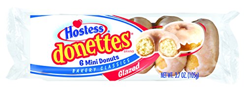 5 Hostess+Donettes+Donuts+Glazed+Ounce