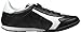Diesel Men's Claw Action S-Actwings Leather Fashion Sneaker, Black/White, 7.5 M US