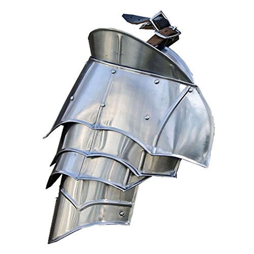 Steel Warrior Pauldron Medieval Shoulder Armor Set - Image 3