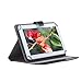 10.1 inch Tablet Protective Case,Stand Holder,Portable Foldable and Solid Stand Case,Compatible with All Universal 10.1 inch 16:9 Tablets PC(Black)