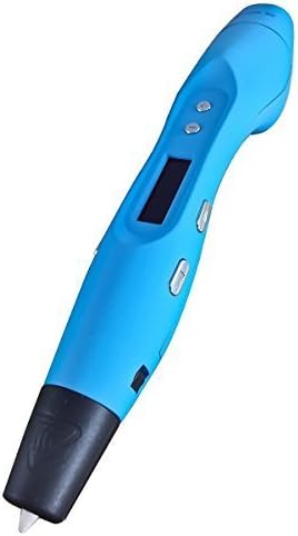 Scribbler 3D Pen V3 New Awesome Design Model Printing Drawing 3D Pen with LED Screen Different Colors, Blue