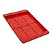 Sweet Creations Christmas Brittle Bark Silicone Chocolate Mold, Red