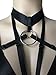 BODY CAGE Women's Goth Harness Bralette Hollow Out Clubwear Adjustable