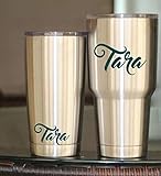 Personalized Name Vinyl Decal Sticker For I Yeti Decal Tumbler Cup Decal Laptop Decal VSCO