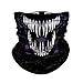 JOEYOUNG Skull Face Mask UV Sun Dust Neck Gaiter Bandana Headwear Motorcycle