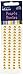 Mark Richards Elements Crystal Stickers 2517 Self-Adhesive 68-Piece Pearl Sticker Strips, 5mm, Gold