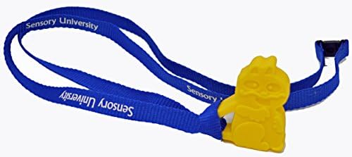 Chewy Charms by Chew Stixx Tubes Cool Chew Charlie The Cat Shape and Lanyard