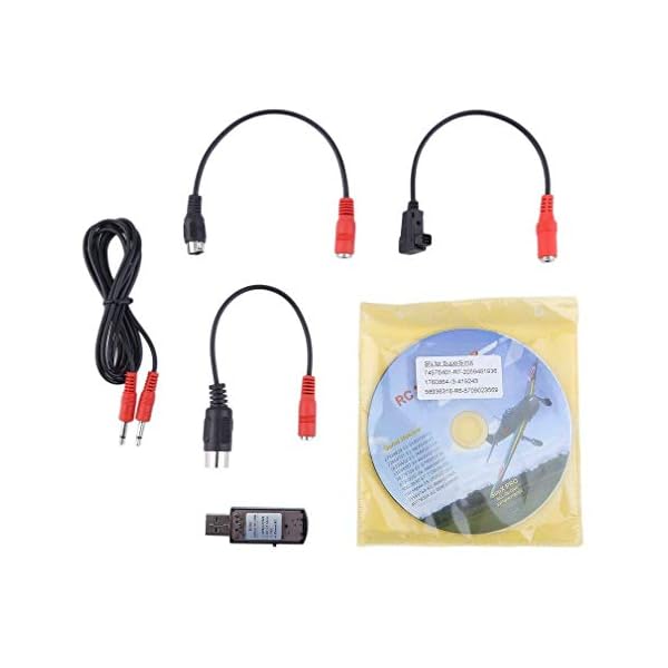 Romote RC Simulator Kit High Performance 22 In 1 RC USB Flight Simulator Mit Kabel Für Real Flight G7 Hubschrauber…