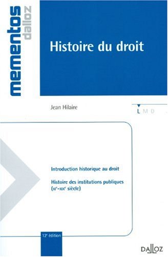 Histoire du droit