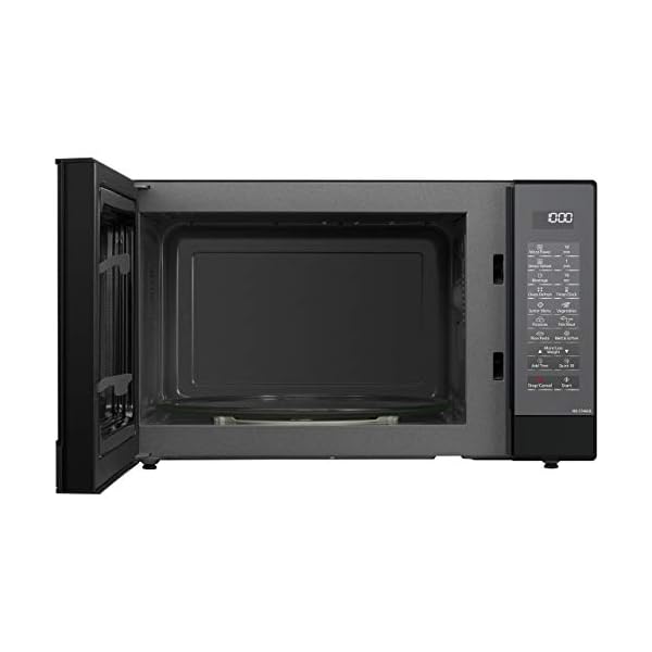 Panasonic PA4600 NN-ST46KBBPQ Microwave, Black, 18/8 Stainless Steel, 1000 W, 32 liters