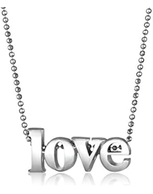 Little Letters Sterling Silver LOVE Pendant Necklace