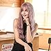 HAIRCUBE Long Ombre Purple Curly Wigs