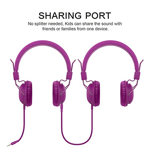 AILIHEN-HD850-Kids-Headphones-with-Microphone-Volume-Limited-and-Audio-Share-Port-for-iPhone-Tablets-Android-Smartphones-Laptops