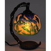 吊型ガレ調ランプ ドーム型 DB Flower GT-401