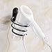 Bathroom Hair Dryer Holder Hair Care Tools Holder Wall Mount