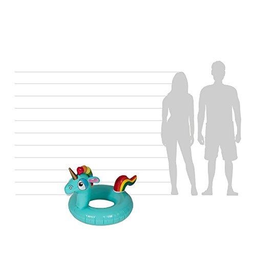Pop Fix Giant Inflatable Magical Unicorn Pool Ring Float