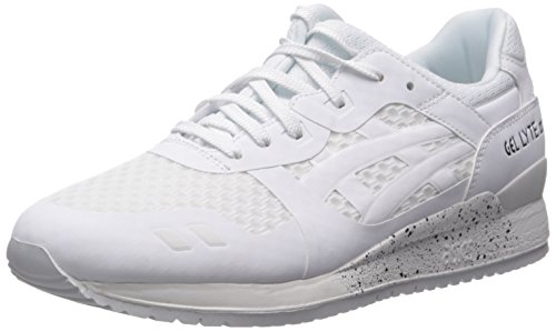 ASICS GEL Lyte III NS Retro Running Shoe, White/White, 7 M US