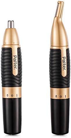 Nose Hair Trimmer Men’s Nose Trimmer 2 in 1 Battery Operated Eyebrow Trimmer for Men AA Battery Included