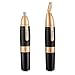 Nose Hair Trimmer Men’s Nose Trimmer 2 in 1 Battery Operated Eyebrow Trimmer for Men AA Battery Included