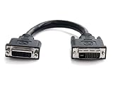 6in DVI-I Dual Link Digital Analog Port Saver Extension Cable M/F - DVI-I Male to Female Extension Cable - 6 inch - 2560x1600