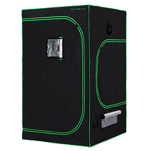 Grow tent shine hai 48"x48"x80" mylar hy…
