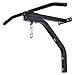 Soozier Heavy Duty Steel Wall Bracket Boxing Punching Bag Hanger with Pull-Up Bar Extension - Black