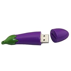128GB Eggplant Shape USB 2.0 Drive U Disk Memory
