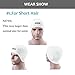 Aegend Solid Silicone Swim Cap, Comfortable Fit Swim Caps Swimming Cap for Men Women Adults Youths, 3D Ergonomic Design, White