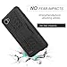 YmhxcY LG Q6 Phpne Cases,LG Q6 Plus Case,LG G6 Mini/LG Q6+ Case with HD Screen Protector,Military Armor Drop Tested [Heavy Duty] Hybrid Case with Kickstand for LG Q6-LT Black