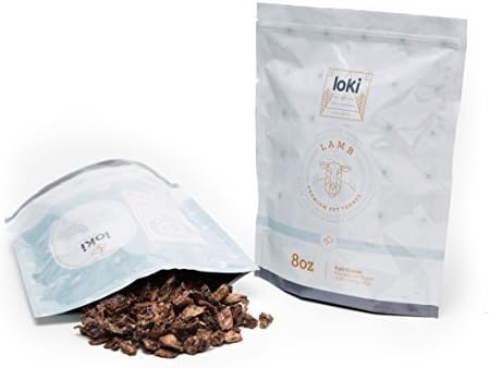 Loki Lamb Lungs, 8 oz, Between 80 and 160 servings, Made in the USA