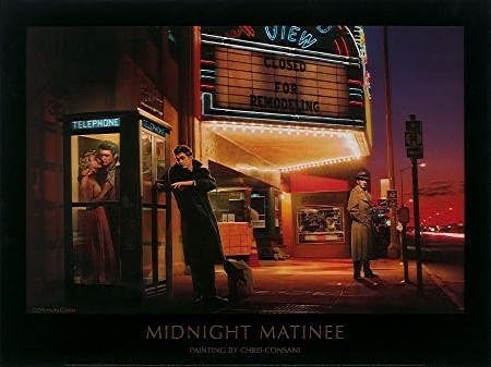 Midnight Matinee By Chris Consani Art Poster - Size: 32 X 24