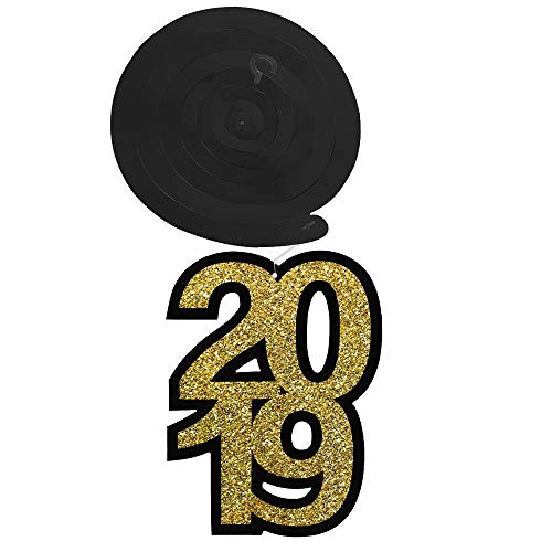 image for Windiy 30 Pcs New Year Hanging Swirl Decorations Party Swirls Hanging 