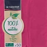 Le Nappage FSC 50 Napkins Fuchsia Pink 2-Ply 33 x 33 cm view 2