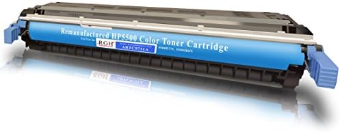 RGH Products(TM) Remanufactured Toner Cartridge Compatible with HP LaserJet 5500/ C9731A/ 645A Cyan, 5500dn, 5500dtn, 5500hdn, 5500n, 5550, 5550dn, 5550dtn, 5550hdn, 5550n, and Canon image C3500.