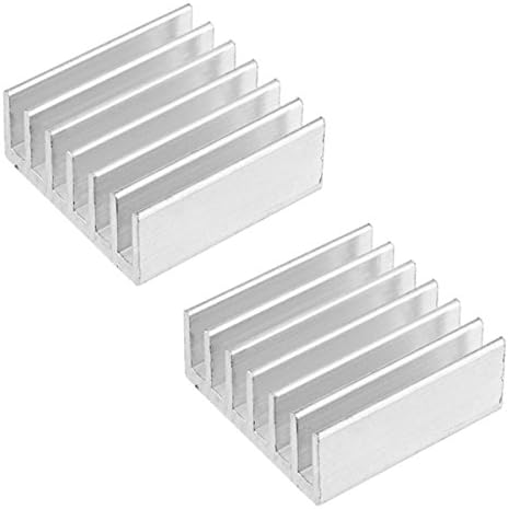 Addicore 2 Pack Raspberry Pi Zero Heatsinks (2 Aluminum Heat Sinks)