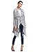 Verdusa Women's Casual Long Sleeve Lapel Open Cardigan Lightweight Jacket Coat