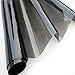 Reflective Window Tint for Home One Way Mirror Window Film Privacy Window Film Heat Rejection Control Door Window Film Self Adhesive Tinted Mirrored Black Film 23.6