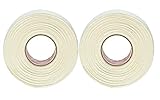 2Roll White 1inch Wide (2.5cm) Adhesive Tape