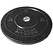 Titan Fitness Pair 15 lb Olympic Bumper Plate Black Benchpress Strength Training