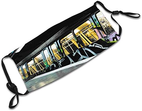 Colorful face masks with mud-like patterns, priced at $5.12.