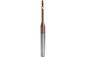WKSTOOL Long Reach Neck Flute Micro Solid Carbide Coating Corner Radius Square End Mill Cutter Deep Cavity Milling (for High 