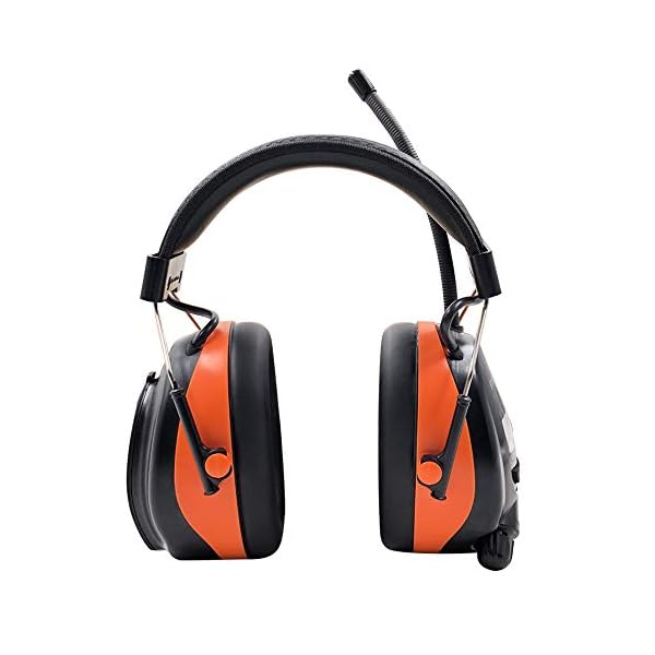 Protear Ear Defenders with DAB+/FM Radio & Bluetooth 5.2, Noise Cancelling Wireless Headphones for Workshop, Garden…