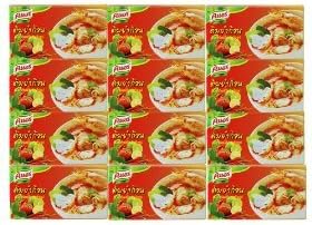 12 packets "Knorr Tum Yum " Tom Yum flavour thailand seasoning