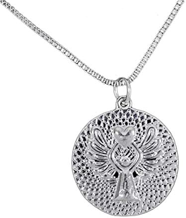 Yiweikj Superb Hot Women Fashion Necklace Love Angel Protect Pendant Jewelry Accessories Gifts for Women & Girls