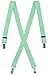 Mens Formal Adjustable X-Back Clip On Suspenders