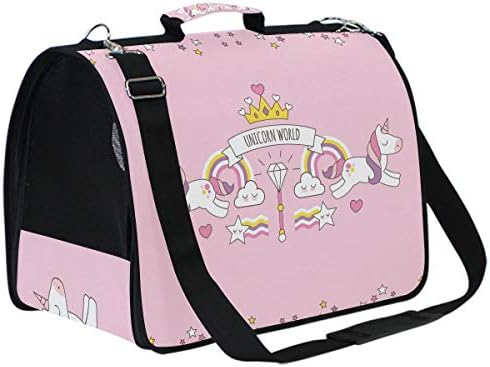 ユニコーンホースピンクパターンペット猫犬キャリアスリングバッグ Pcソフト 大型家電 航空会社は旅行用の小さな袋を承認しました子犬子猫パグ B0sbrs5c 新作製品 世界最高品質人気 車 バイク 正規品送料無料 100 品質保証 激安超特価